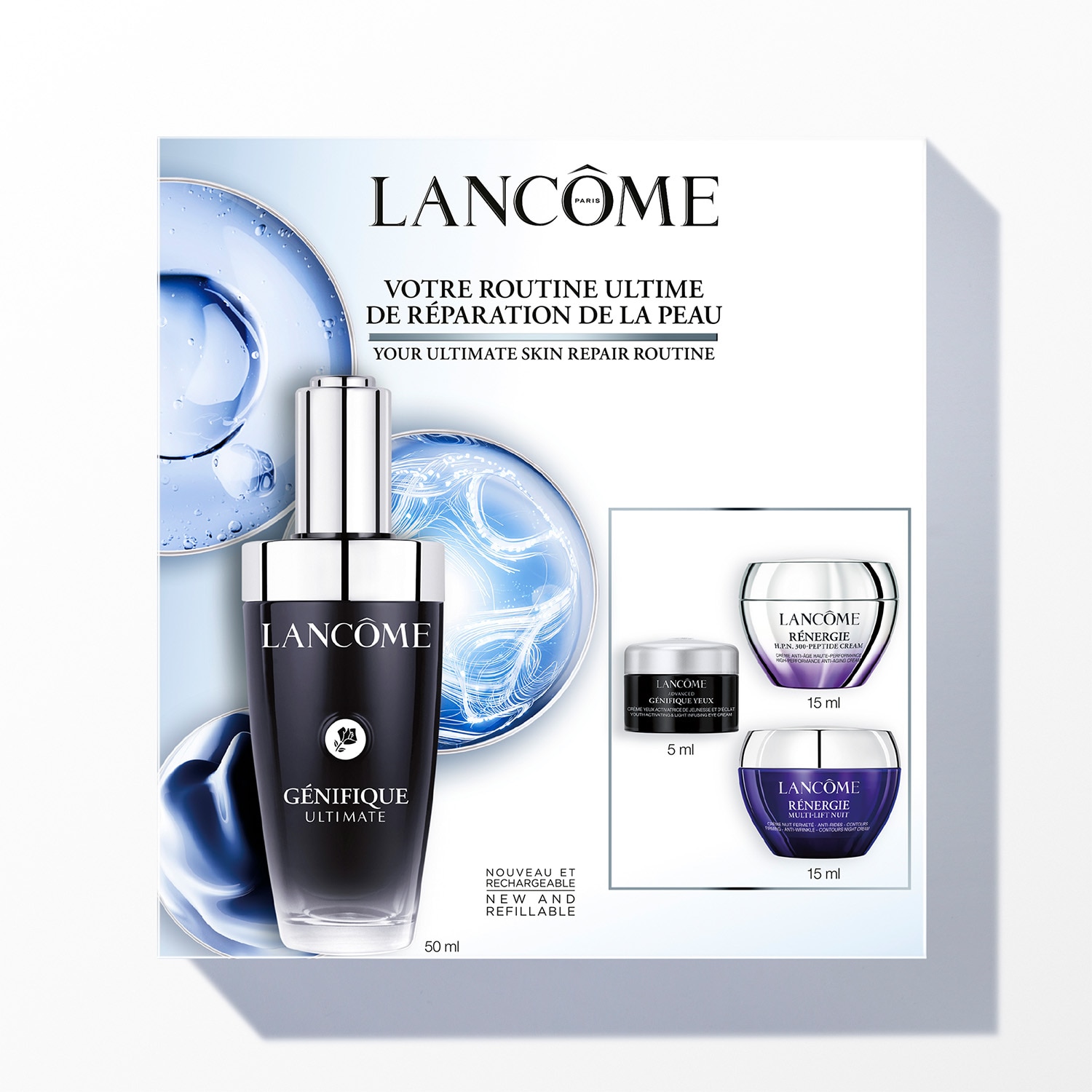 LANCÔME GÉNIFIQUE ULTIMATE SERUM (SET PARA EL CUIDADO DE LA PIEL)